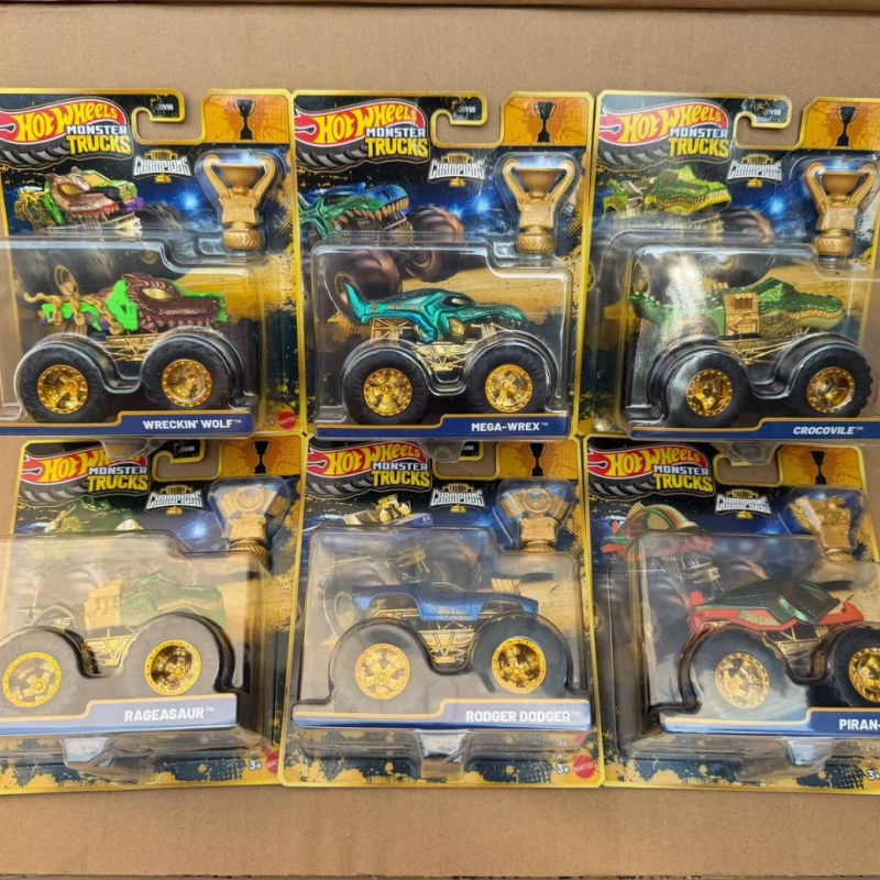 Hot Wheels Car Monster Trucks - Hot Wheels Monster Trucks Serie Champions