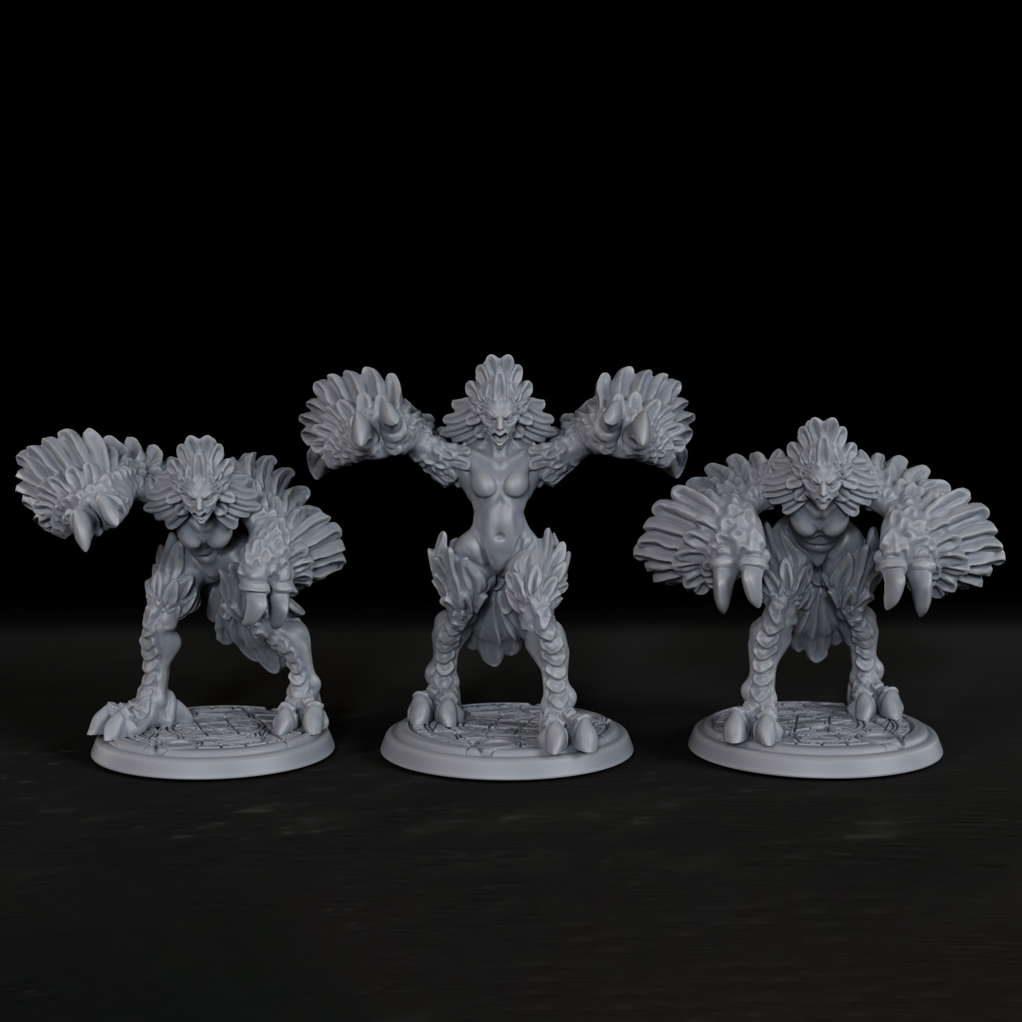Board Game Live - Miniatura RPG Harpies - Regalo di
