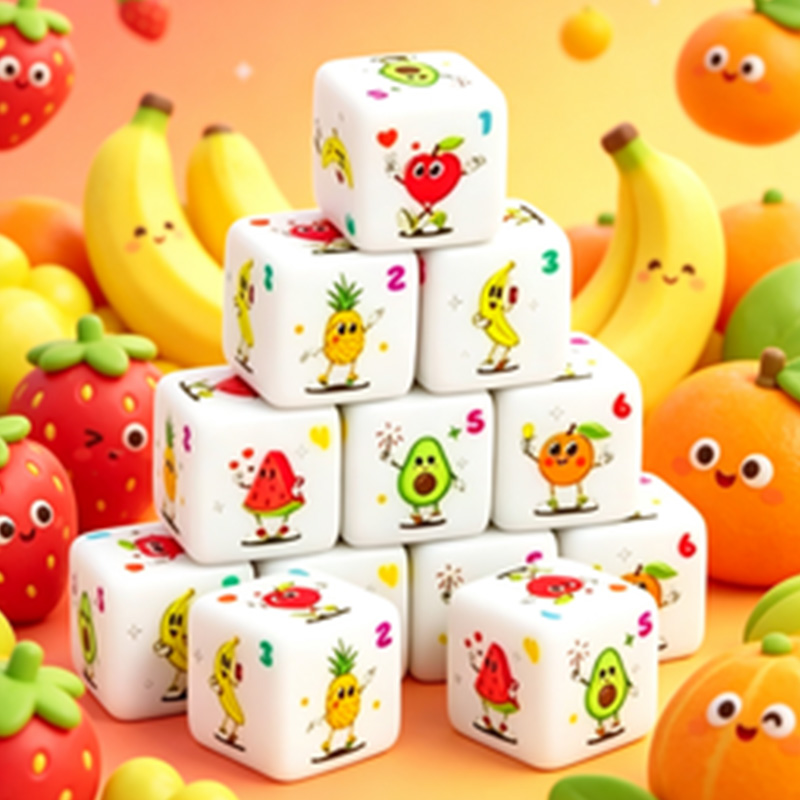 Board Game Live - Set di 12 dadi a tema