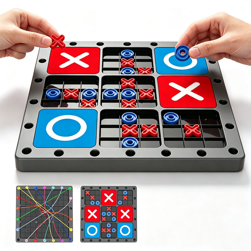 NUOVO Gioco da Tavolo 2 in 1 T - Strategy Board Game recensione e prezzo